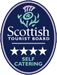 Mingarry Lodges are rated 4 stars by Visit Scotland