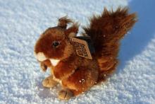 Living Nature Red Squirrel Soft Toy - Large